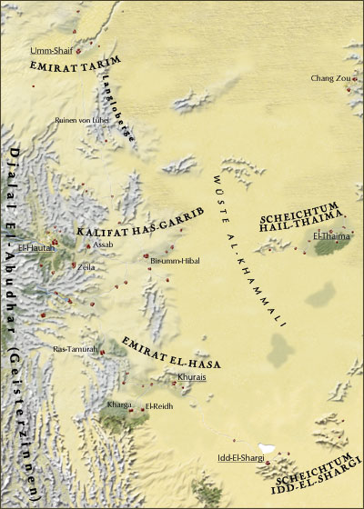 Karte von Has-Garrib